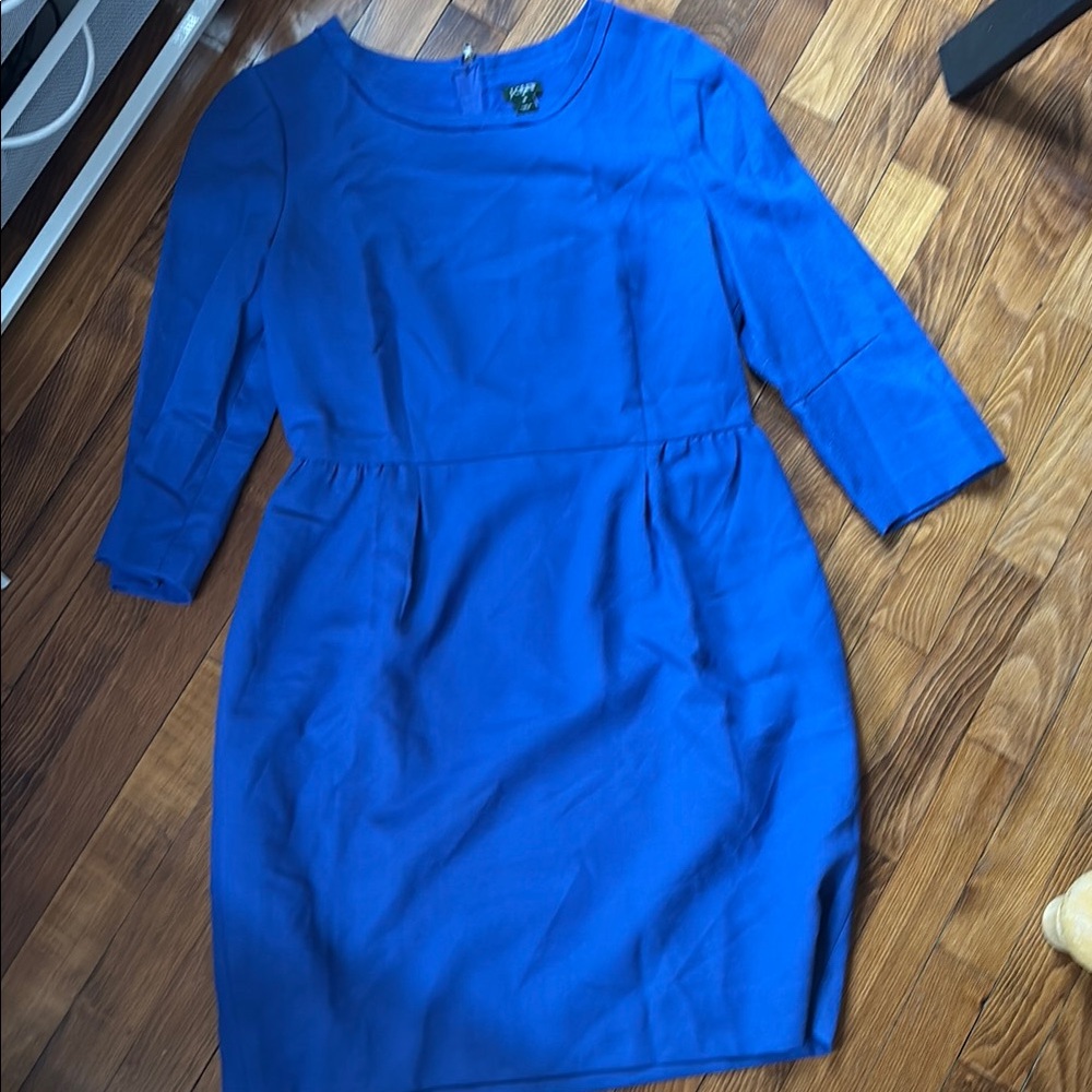 Elegant Blue Women's Dress